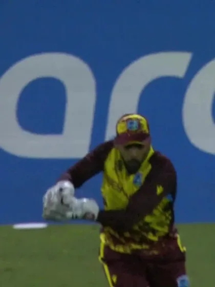 Logo of Brian Masaba - Wicket - West Indies vs Uganda