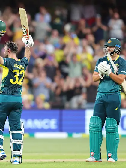 Glenn Maxwell equals Rohit Sharma's record with stunning hundred