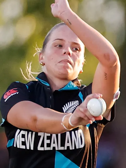 Logo of Swing bowler Jess Kerr a weapon for New Zealand | Women's T20WC 2023