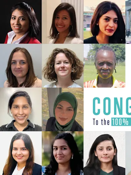 Mentees ready to shine in 2024 following the conclusion of the 100% Cricket Future Leaders Programme 