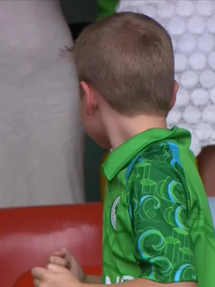 Sufyan Mehmood - Wicket - Ireland vs Oman