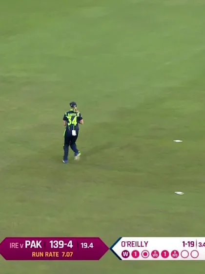 PAK v IRE: Lucy O'Reilly's 3/19