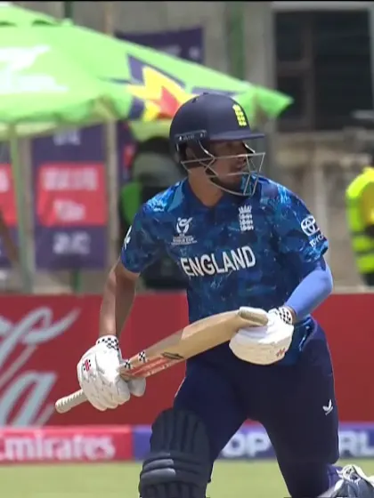 F Ahmed with a Four vs. New Zealand