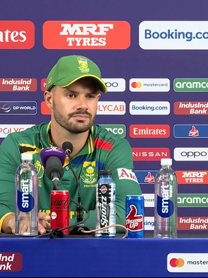 24 October - Mumbai - South Africa Captain Aiden Markram post-match press conference