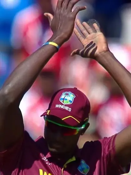CWC19: WI v IND – Cottrell's superb fielding in the deep