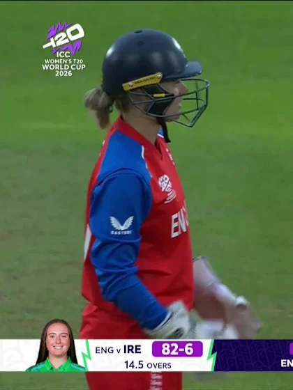 Leah Paul - Wicket - England vs Ireland