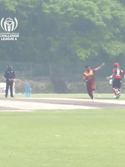 ICC CWC Challenge Group A – SIN v QAT: Arjun Mutreja falls for a golden duck