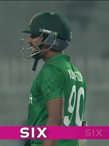 Mustafizur Rahman - Six - Netherlands vs Bangladesh