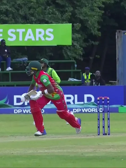 N Hlabangana with a Four vs. Pakistan