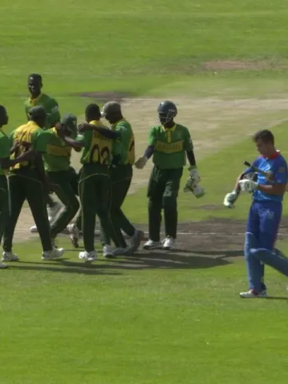 U19 CWC Africa Q: Namibia v Nigeria – Nigeria's winning moment