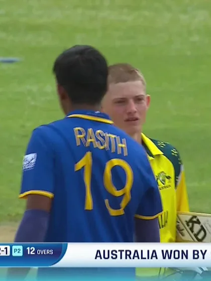 S Hogan with a Four vs. Sri Lanka