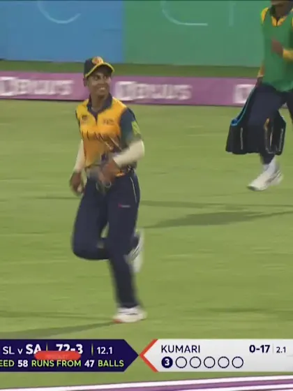 Logo of Wicket-Chloe-Tryon-South-Africa-Women v Sri-Lanka-Women ICC T20WC 2023