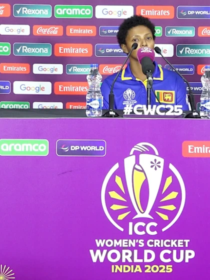 Hasini Perera | ICC WCW25 | Sri Lanka post-match press conference | 11 October '25