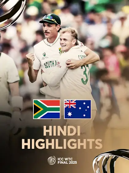 Logo of Australia bounce back on fourteen-wicket day | Day 1 Hindi Highlights | WTC25 Final

