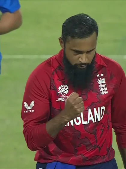 Justin Mosca - Wicket - England vs Italy