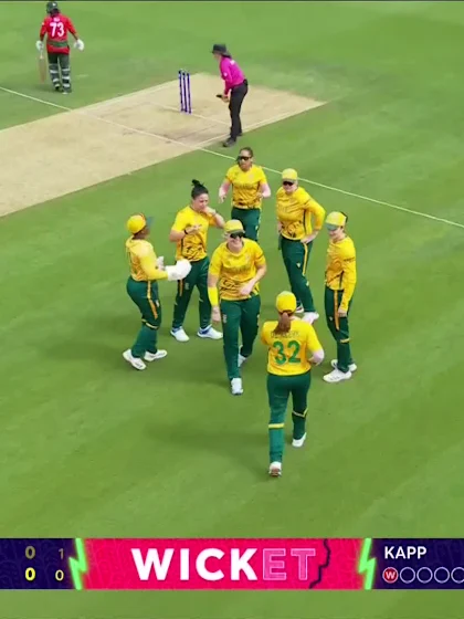 Juairiya Ferdous - Wicket - South Africa vs Bangladesh