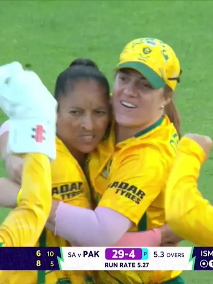 Iram Javed - Wicket - South Africa vs Pakistan