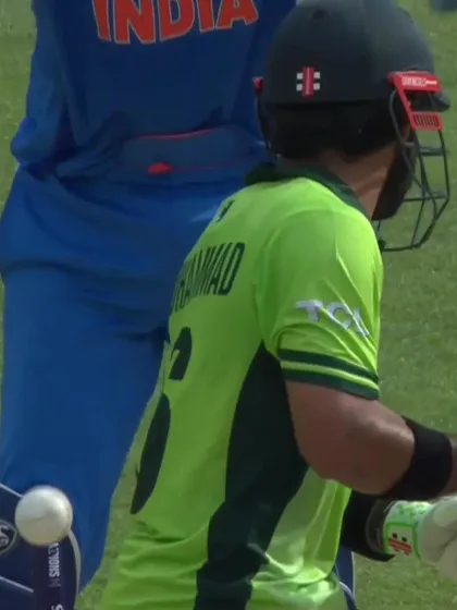 Logo of Mohammad Rizwan - Wicket vs India