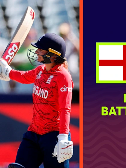 Logo of Danni Wyatt hits quick-fire fifty for England | Women's T20WC 2023
