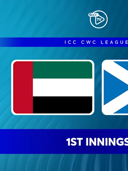 United Arab Emirates v Scotland (1st Innings)