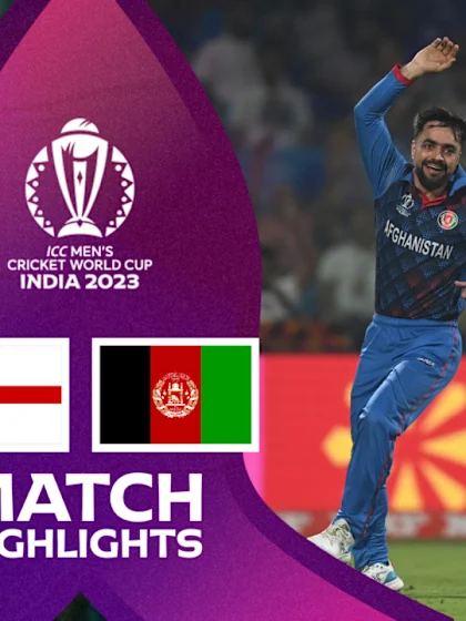 Afghanistan stun England in major upset | Match Highlights | CWC23