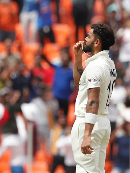 Kohli breaks Test century drought in Ahmedabad