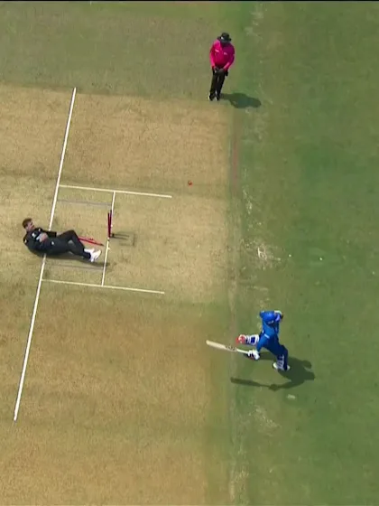 Azmatullah Omarzai - Wicket - New Zealand vs Afghanistan