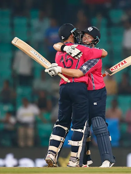 Scotland ends jinx with eight-wicket win