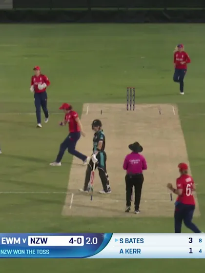Logo of Suzie Bates - Wicket - England Women vs New Zealand Women