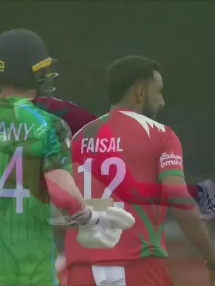 Gareth Delany - Wicket - Ireland vs Oman