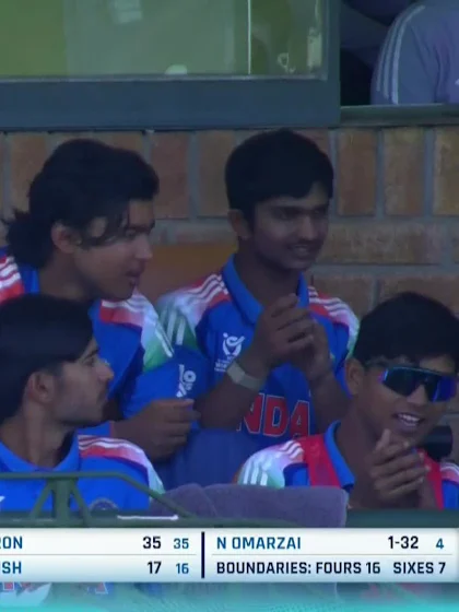 Aaron Varghese with a Four vs. Afghanistan