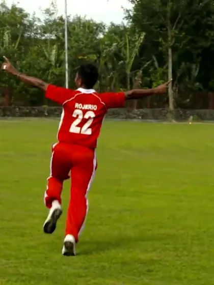 ICC Men’s T20 World Cup EAP B Qualifier: Indonesia’s Rojerio Maxi Koda takes a brilliant catch