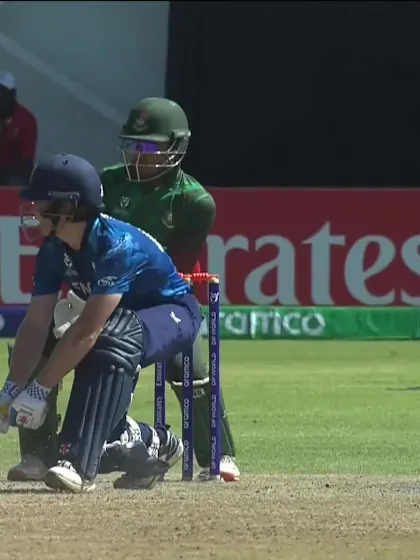 Thomas Rew with a Four vs. Bangladesh