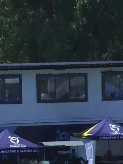 Sahil Garg with a Six vs. Bangladesh