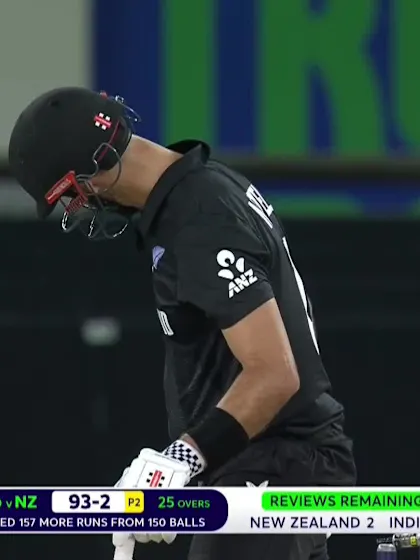 Logo of Daryl Mitchell - Wicket vs India