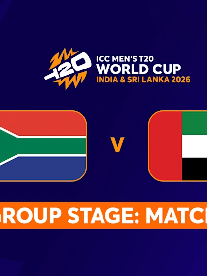 MT20: South Africa v United Arab Emirates