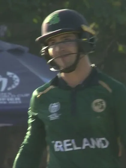 Logo of Curtis Campher - Wicket - Ireland vs Nepal