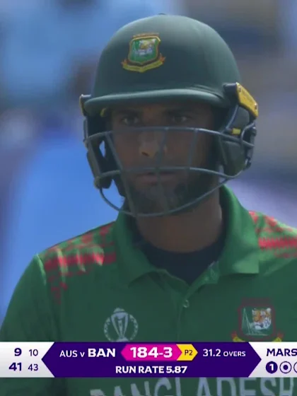 Mahmudullah Riyad - Six - Australia vs Bangladesh