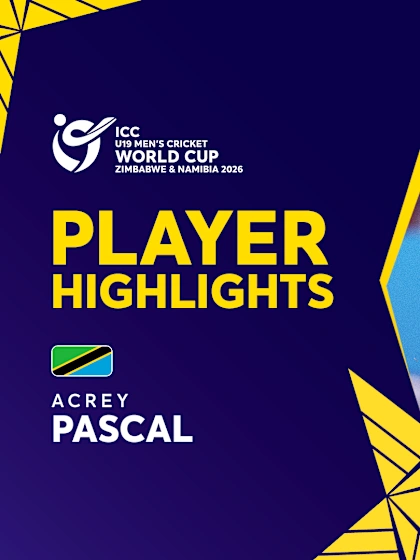 Pascal's 55 gives Tanzania a start | U19 CWC 2026