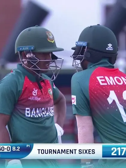 ICC U19 CWC: IND v BAN – Tamim goes big with the sweep