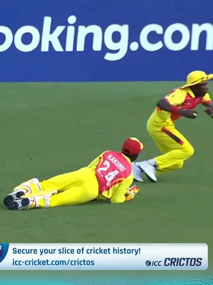 Asaba’s juggling catch | IND v UGA | ICC U19 Men’s CWC 2022