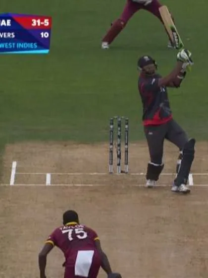 Javed Smashes Another Huge Six