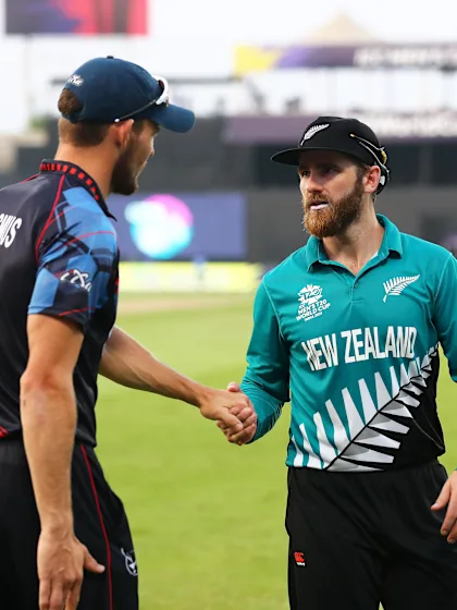 Late power-hitting and disciplined bowling sends New Zealand second