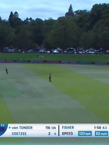New Zealand took six South African wickets in the innings