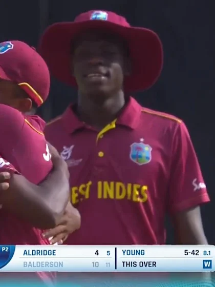 ICC U19 CWC: ENG v WI – Young bags a five-wicket haul