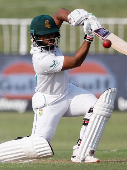 Elgar and Bavuma hand South Africa strong start against Bangladesh