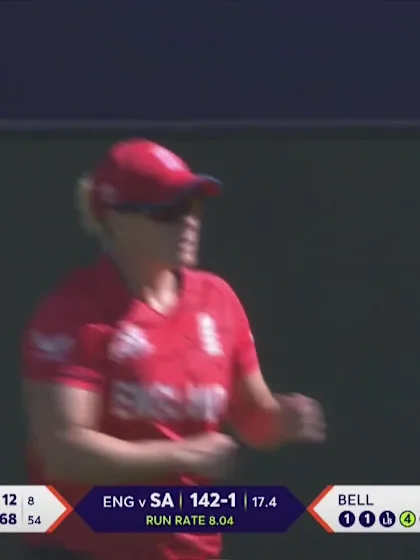 Logo of Tazmin Brits - Wicket - England vs South Africa