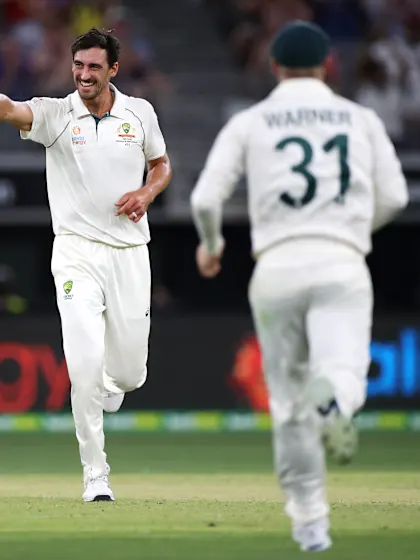 Starc puts Australia in control of Perth pink-ball Test