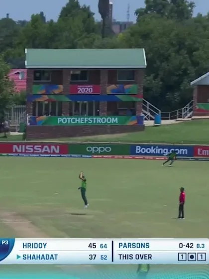 ICC U19 CWC: SA v BAN – Highlights of Shahadat's 74*