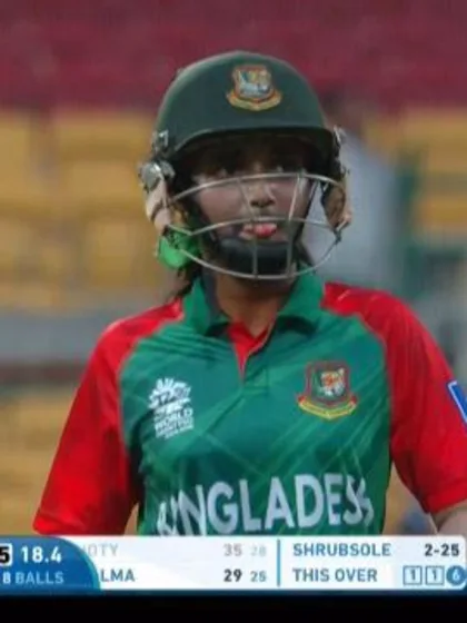 Nigar Sultana Wicket Fall ENG V BAN Video ICC Womens WT20 2016